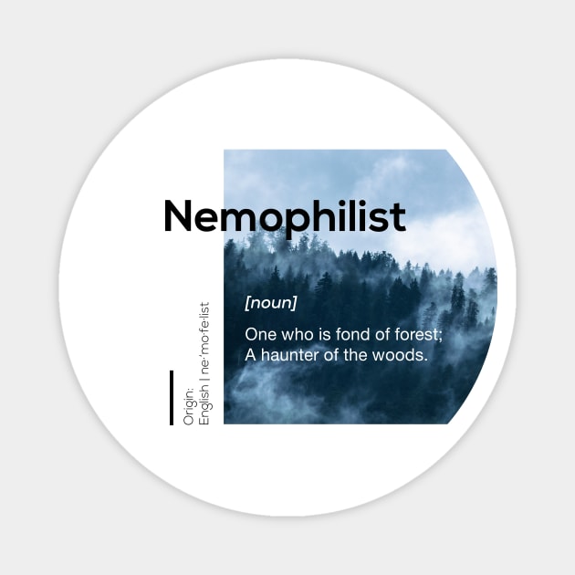 Nemophilist Magnet by adcastaway